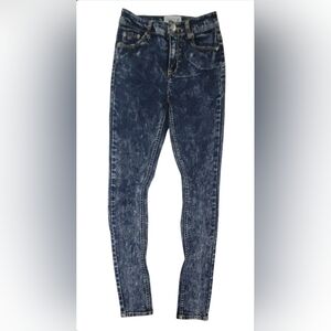 Jalate Acid Wash Blue Denim Jeans Womens Size 0 Pants